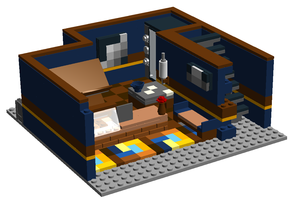 MOC Modular Bakery (First Floor) (WIP) - LEGO Town - Eurobricks Forums