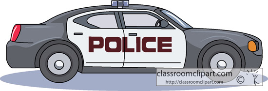 Emergency : police_car_1216 : Classroom Clipart