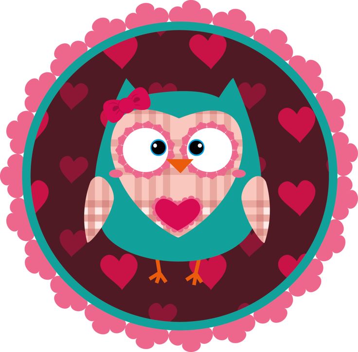 Cute Pink Owl Cartoon | Super Cute | Pinterest