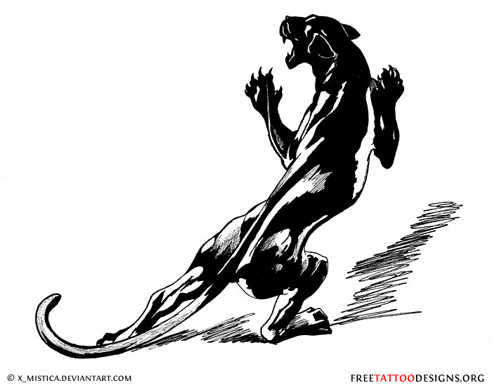 Panther Tattoos | Black Panther Tattoo Designs