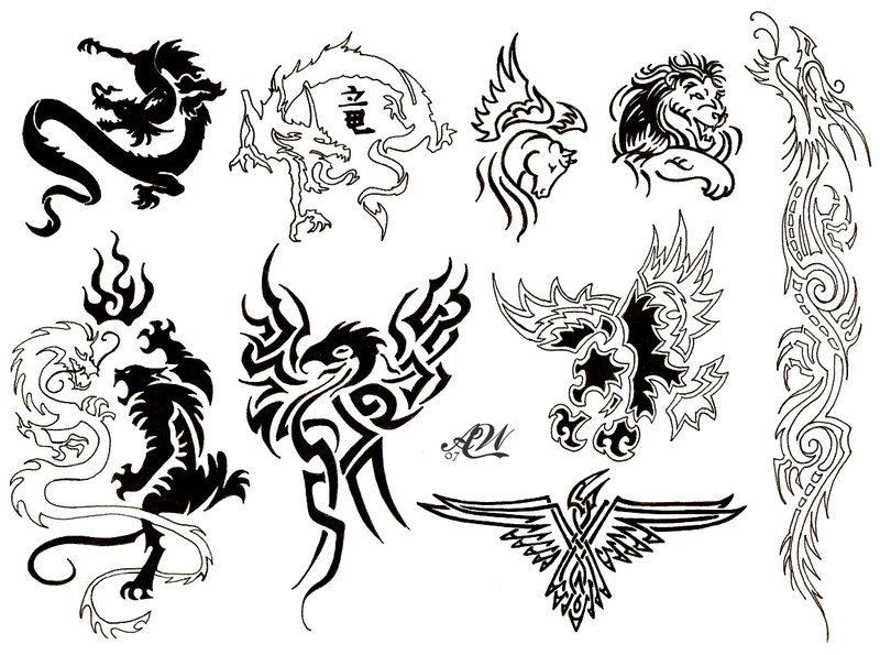 Animal tribal tattoo design - photo: download wallpaper, image and ...