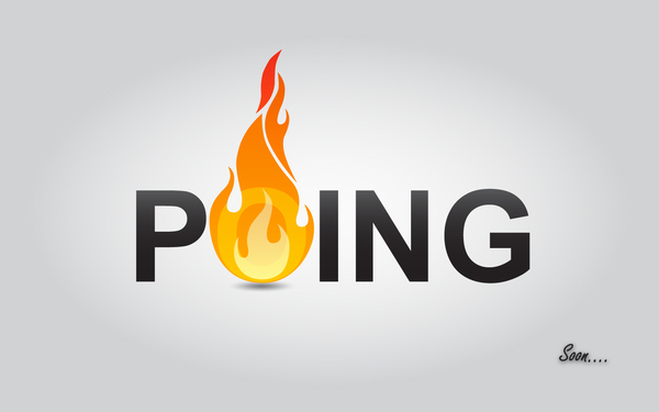 Poing fire show logo on Behance