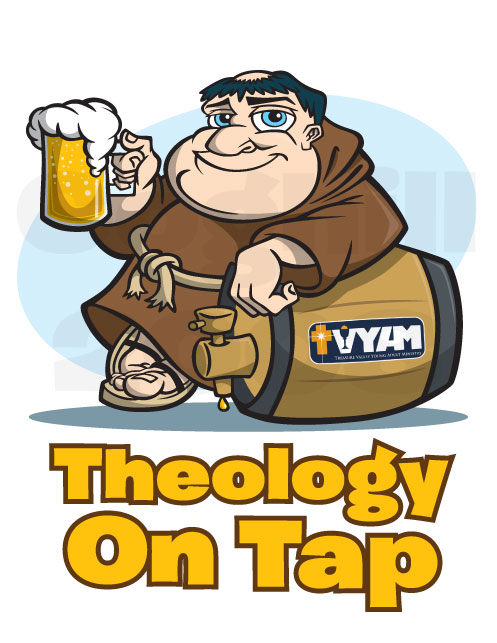 Monk/Friar With Beer Keg - Cartoon Mascot Illustration - Coghill ...