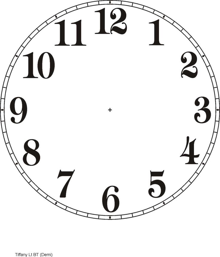 Clock Face Template - Bing Images | DIY Printables & Images ...