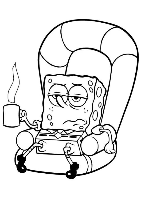coloring pages couch - photo #29