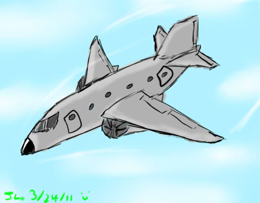 Cartoon Jet speedpaint by gingagirl95 on DeviantArt