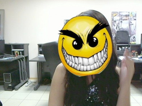 Angry Smile | Free webcam effect