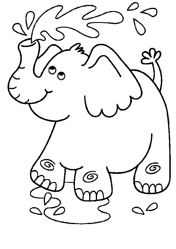Elephant Archives - smilecoloring.