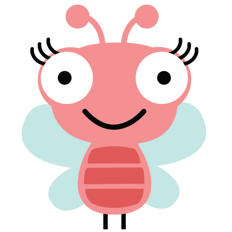 cute insects clipart - photo #11