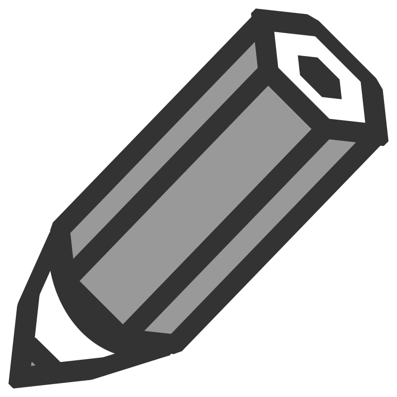 Clipart - pencil icon
