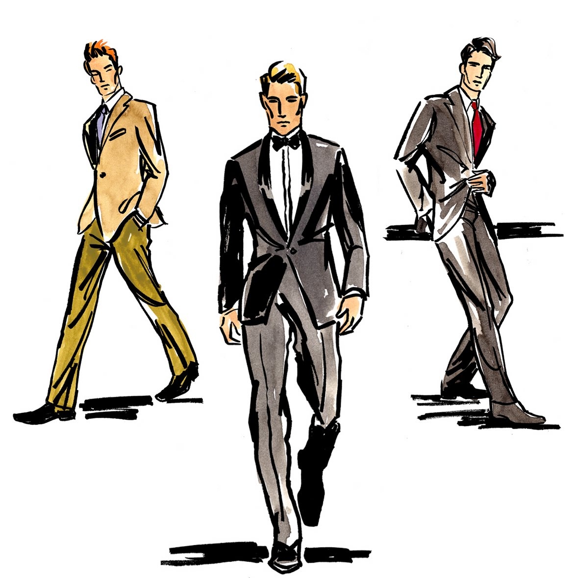 Trends For > Men Fashion Clipart