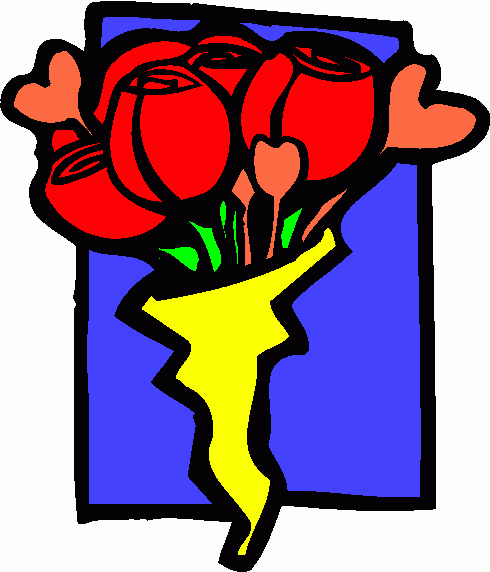 clipart of roses and hearts - photo #40