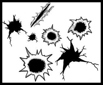 Drawing Bullet Holes Added By Dawn June 18 2009 45234 Am