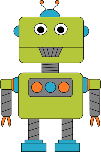 Robot for Letter R Clip Art - Robot for Letter R Image