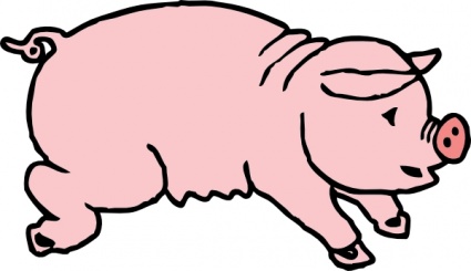 Piggie Pig clip art - Download free Other vectors