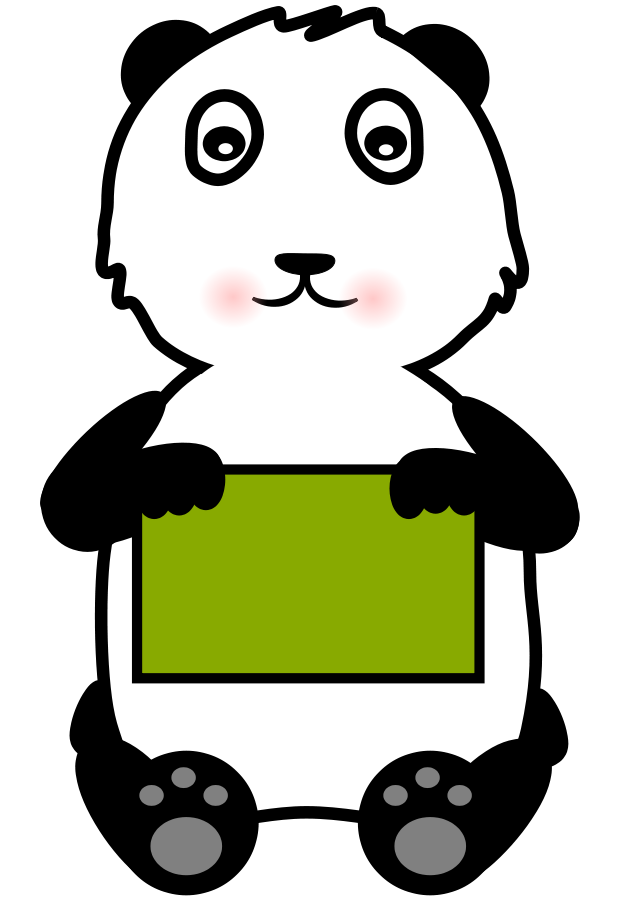Panda animal Clipart, vector clip art online, royalty free design ...