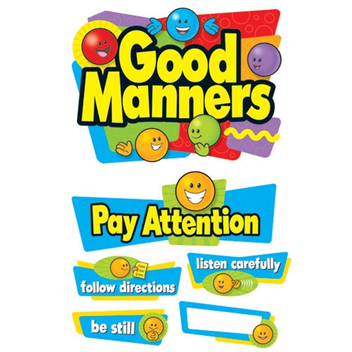 clip art for good manners - photo #4