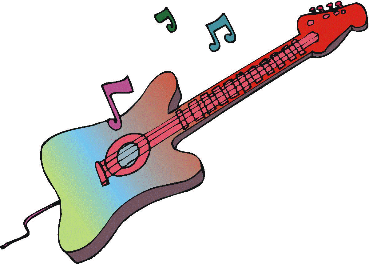Rock Guitar Clip Art Images & Pictures - Becuo