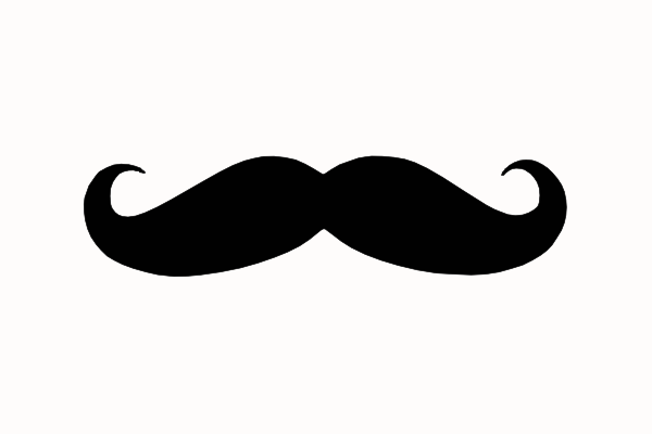 Moustache clip art - vector clip art online, royalty free & public ...