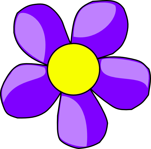 Purple Flower Clip Art | Clipart Panda - Free Clipart Images