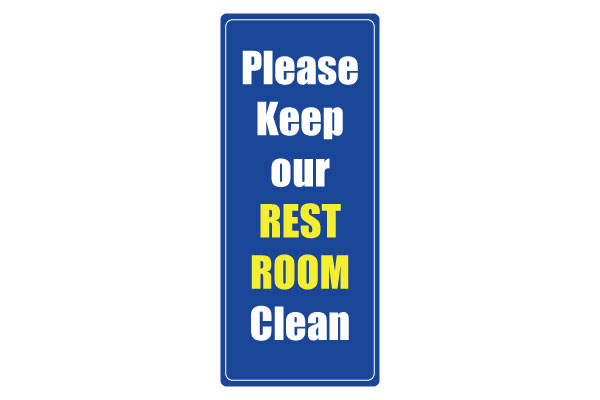 Printable Clean Restroom Signs Awareness clean bathroom Signs Free