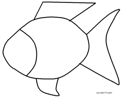 Gallery For > Rainbow Fish Template Printable