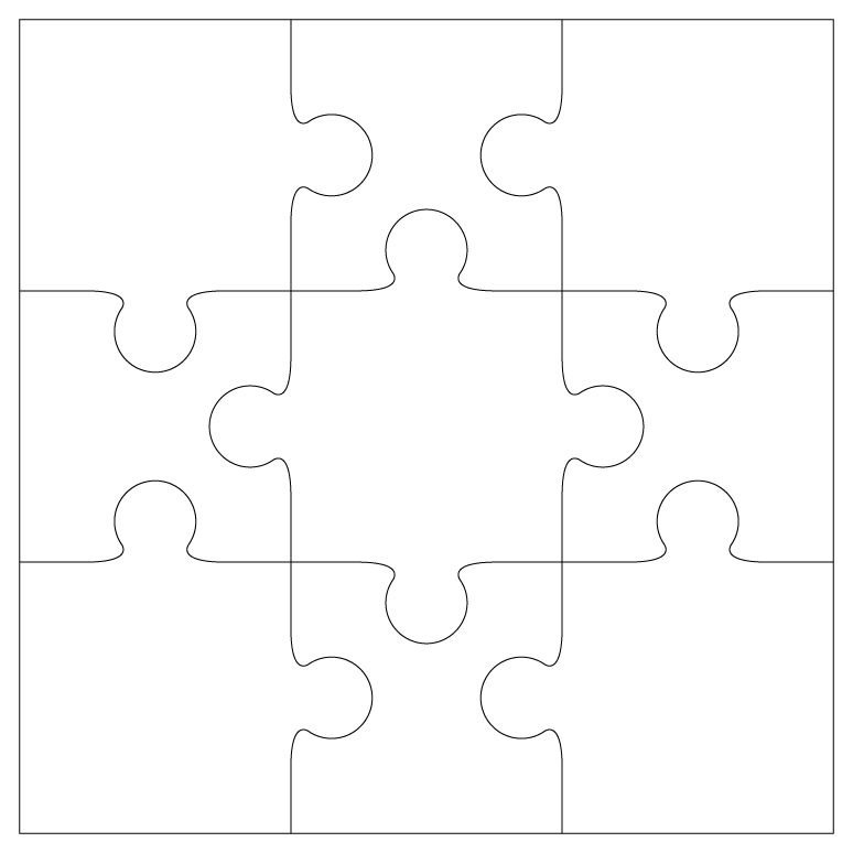 Free Puzzle Template Printable Printable World Holiday