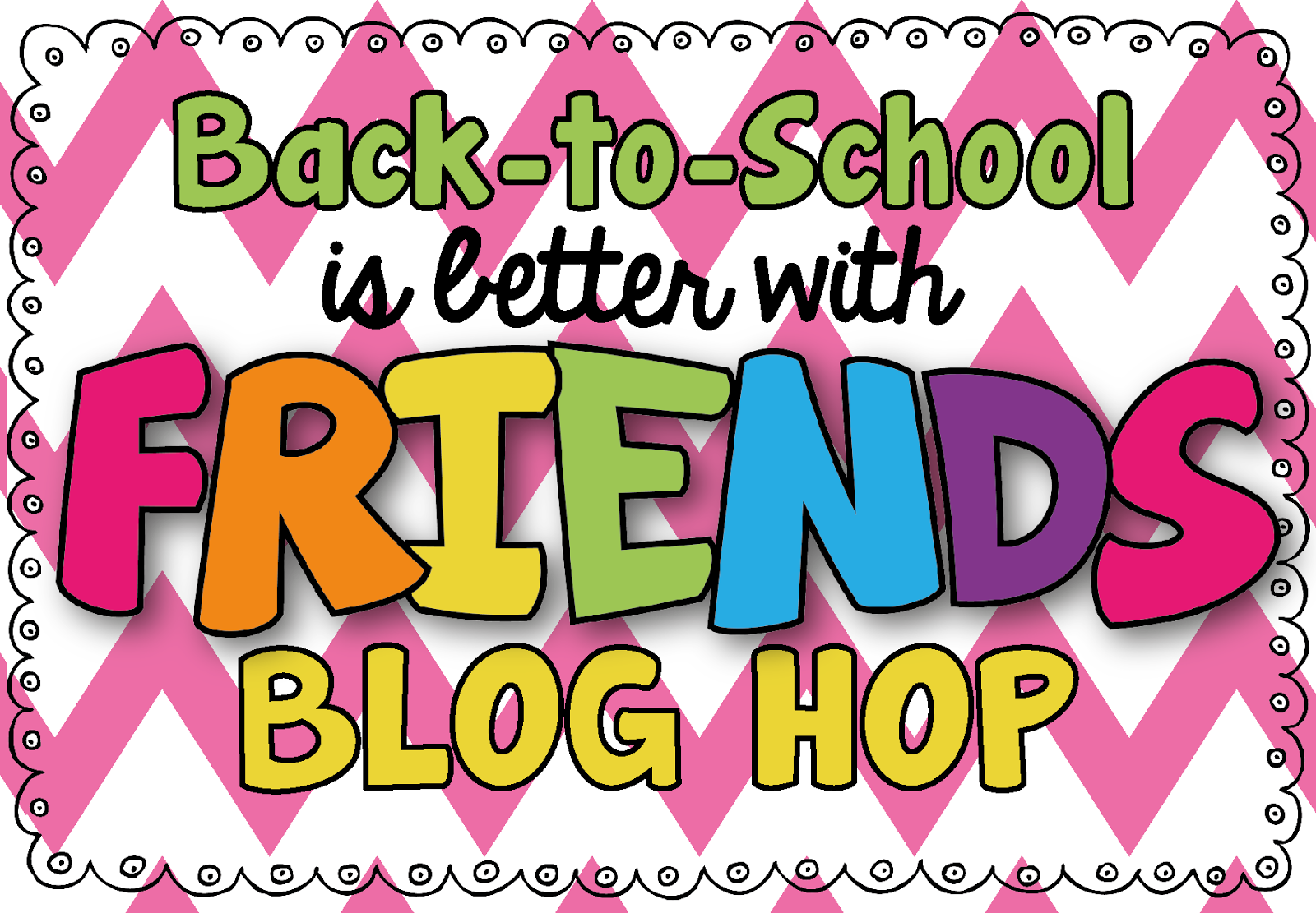 Mrs Poultney's Ponderings: Back to School With Friends blog hop