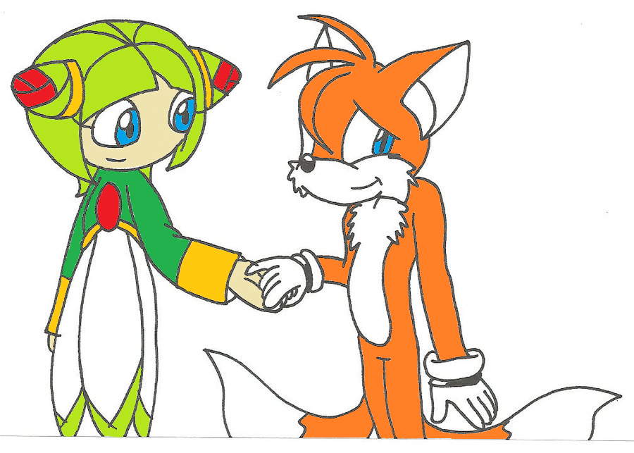 BW: Holding Hands -colored by ~StarredPrower on deviantART