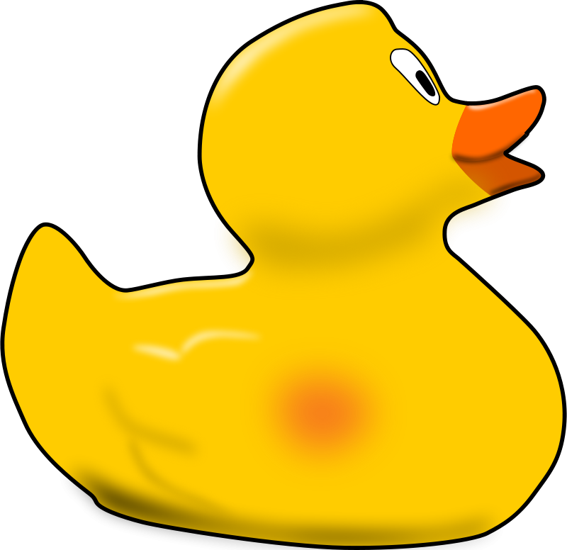 Rubber Duck Clip Art