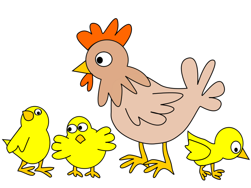 Free to Use & Public Domain Hen Clip Art