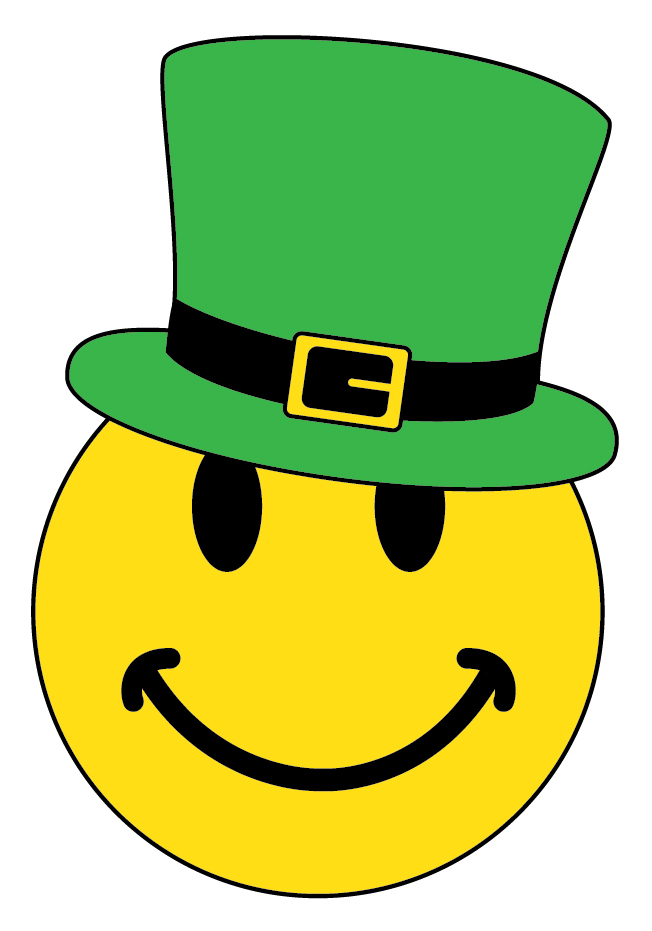 Susan's School Daze: St. Patrick's Day Smiley Faces