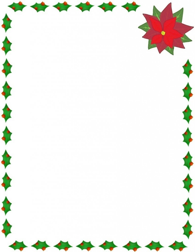 Christmas Clip Art Borders Black And White | Clipart Panda - Free ...