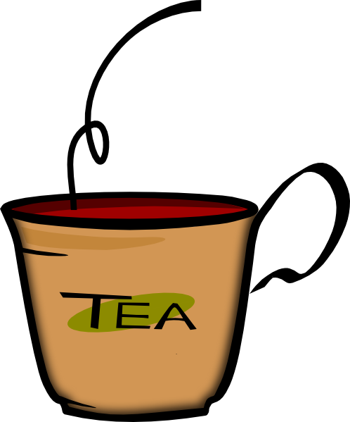 Printerkiller Cup Of Tea clip art - vector clip art online ...