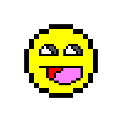 piq - pixel art | "Epic Face" [100x100 pixel] by eeveegirl300