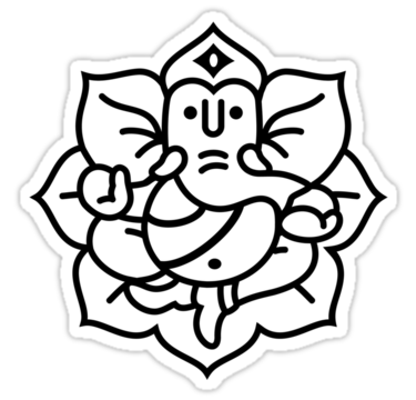 Ganesh Drawing Outline Car Pictures