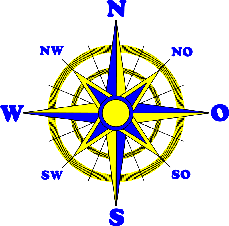 simple-compass-rose-cliparts-co
