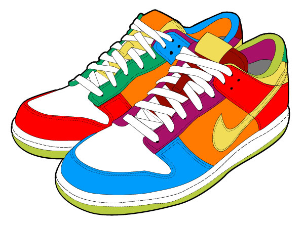 Nike Running Shoes Clipart | Clipart Panda - Free Clipart Images