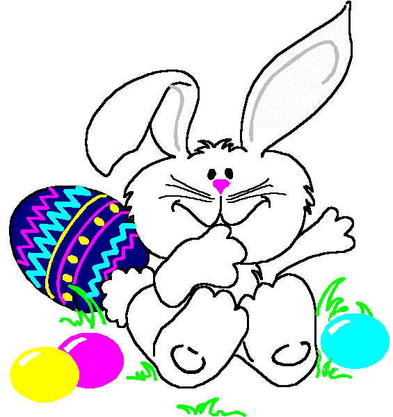 free animated clip art easter bunny - photo #43