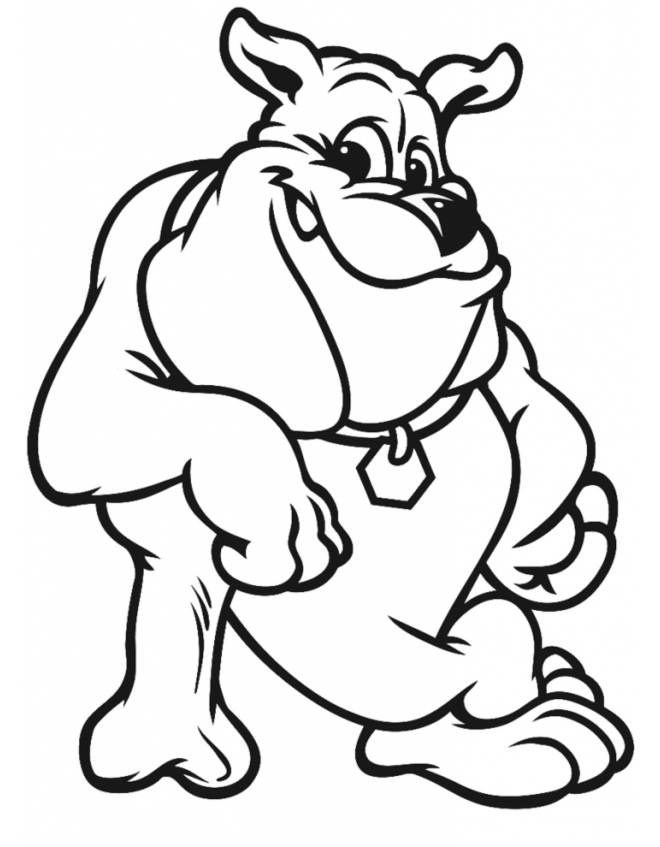 Coloring Pictures Of Bulldogs | Kids Coloring Pages | Printable ...