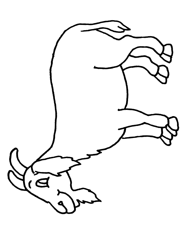 cartoon goats Colouring Pages (page 3)