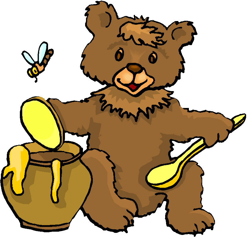 Different Colored Bears Clipart