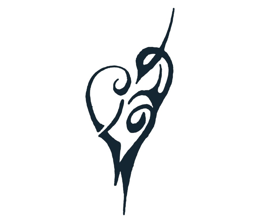 Tribal Hope Heart - Tribal Tattoo Design | TattooTemptation
