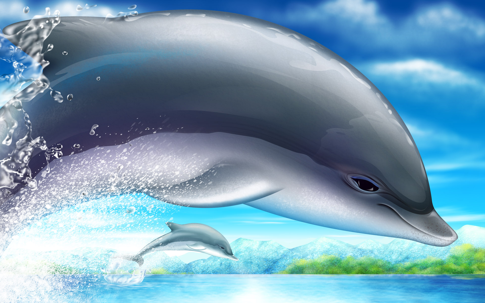 3d-Animated-Dolphin-Hd- ...