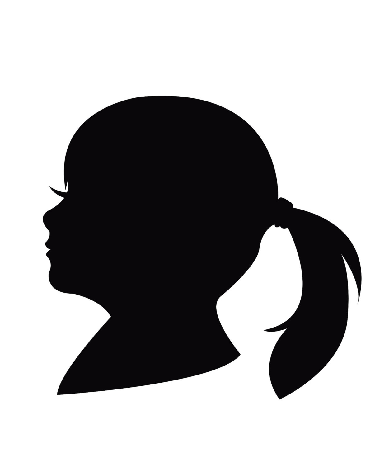 Images For > Female Head Silhouette Profile