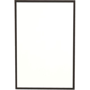 Pearl White Cards with Silk Screened Black Border | | Crane.com