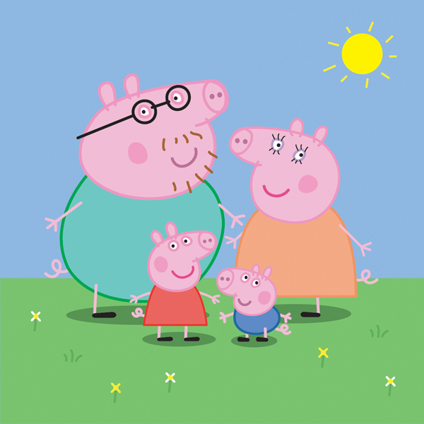 Peppa Pig Family clip arts, free clipart - ClipartLogo.com