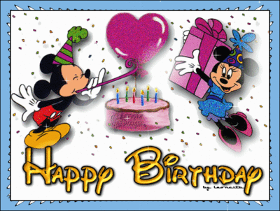 happy birthday mickey mouse gifs | Happy Birthday -- Mickey Mouse ...