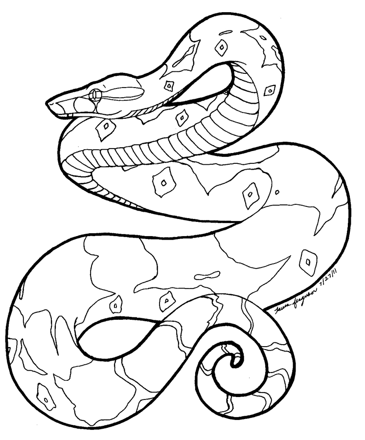snake line art cliparts co cliparts co