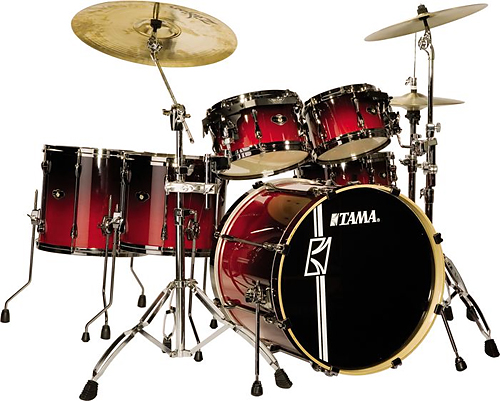 MusicPlayers.com: Reviews > Drums > Tama Superstar SL Hyperdrive Kit